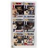 LOT OF SIX FUNKO POPS: ASSORTED SPORTS, WWE,
