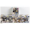 LOT OF SIX FUNKO POPS: RANDOM VARIETY INCLUDES