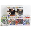 LOT OF SIX FUNKO POPS: RANDOM VARIETY INCLUDES