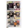 Image 1 : LOT OF SIX FUNKO POPS: RANDOM VARIETY INCLUDES