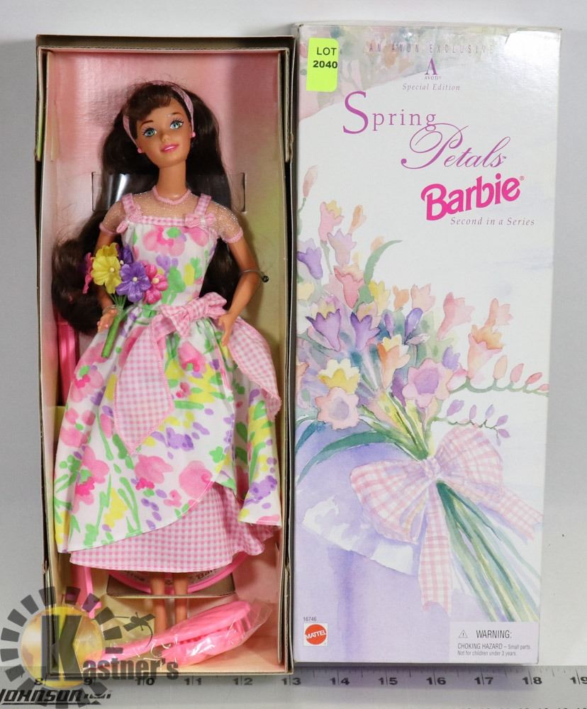 spring petals barbie value