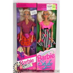 LOT OF 2 BARBIE DOLLS