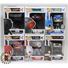 Image 1 : LOT OF 6 ASSORTED FUNKO POP VINYL FIGURES.