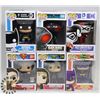 Image 1 : LOT OF 6 ASSORTED FUNKO POP VINYL FIGURES.