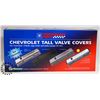 Image 1 : GM PERFORMANCE PARTS CHROME TALL VALVE COVERS