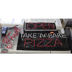 BAILIFF SEIZURE NEON "OPEN" & "FRESH" SIGN