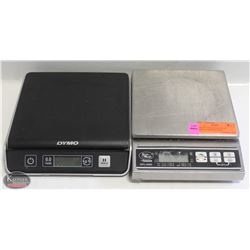 BAILIFF SEIZURE GROUP OF 2 DIGITAL WEIGH SCALES
