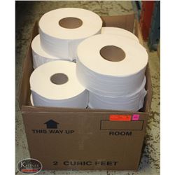 BAILIFF SEIZURE: BOX OF 10 ROLLS OF COMMERCIAL