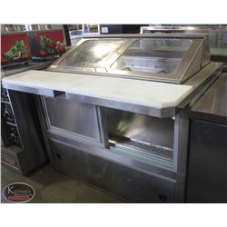 QBD SANDWICH PREP TABLE WITH INSERTS & CUTTING