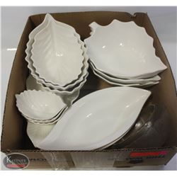 BAILIFF SEIZURE: FLAT OF ASSORTED SERVING BOWLS