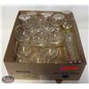 Image 1 : BAILIFF SEIZURE: FLAT OF ASSORTED WINE GLASSES W/