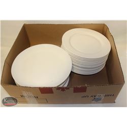 BAILIFF SEIZURE: LOT OF APPROX 24 - 10" PORCELAIN
