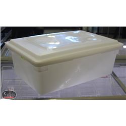 FOOD GRADE BIN 26" X 18" X 9" HIGH REVERSIBLE LID