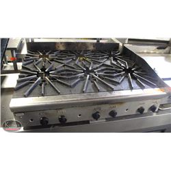 BAILIFF SEIZURE: QUEST 6 BURNER NAT GAS COUNTERTOP