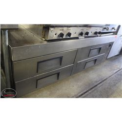BAILIFF SEIZURE: S/S 4 DRAWER REFRIGERATED CHEF'S