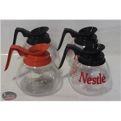 BAILIFF SEIZURE: LOT OF 4 COMMERCIAL COFFEE POTS