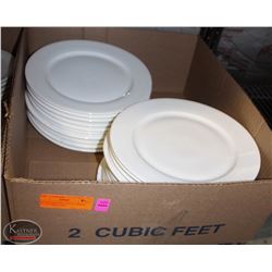 BAILIFF SEIZURE: LOT OF APPROX. 25 - 10" PORCELAIN