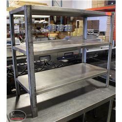 BAILIFF SEIZURE: CUSTOM WELDED 3-TIER OVERSHELF