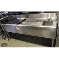 BAILIFF SEIZURE: QUEST STAINLESS STEEL BAR SINK