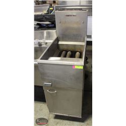 PITCO FRIALATOR DUAL-BASKET DEEP FRYER