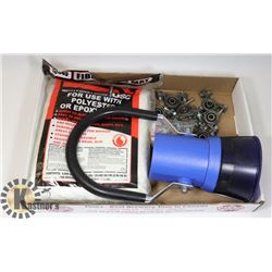 FLAT OF TOOLS AND ACCESSORIES