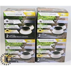 NEW SET OF (4) 2 PACKS MODERN