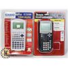 Image 1 : SEALED (2) CALCULATORS CASIO PLUS