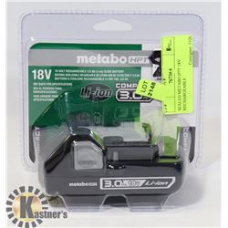 SEALED METABO HPT 18V RECHARGEABLE