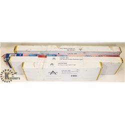 LOT OF 4 UNDER CABINET LIGHTS.