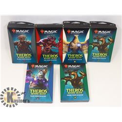 LOT OF 6 NEW MAGIC THE GATHERING THEME BOOSTER