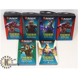 LOT OF 6 NEW MAGIC THE GATHERING THEME BOOSTER