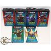 Image 1 : LOT OF 6 NEW MAGIC THE GATHERING THEME BOOSTER