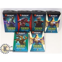 LOT OF 6 NEW MAGIC THE GATHERING THEME BOOSTER