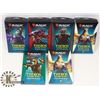 Image 1 : LOT OF 6 NEW MAGIC THE GATHERING THEME BOOSTER