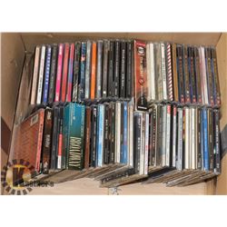 BOX OF 60 CDS INCL SPICE GIRLS, MATCHBOX 20, MONTY