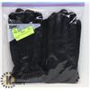 Image 1 : 2PK MENS LEATHER GLOVES SZ SMALL