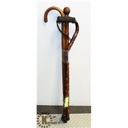 SET OF 3 CANES/WALKING STICKS INCLUDING