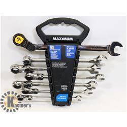 NEW MAXIMUM RATCHET WRENCH SET
