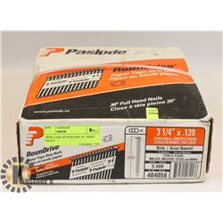 NEW CASE OF PASLODE 30 -34DEG NAILS
