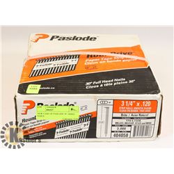 NEW CASE OF PASLODE 30 -34DEG NAILS