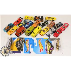 FLAT OF ASSORTED HOT WHEELS, FROM 1979 TO NEW