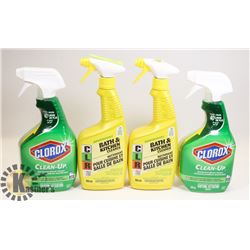 LOT OF 2 CLR BATH AND KITCHEN CLEANER &