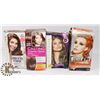 Image 1 : BAG OF 4 ASSORTED HAIR DYE
