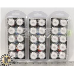 3 PACKAGES OF SUBMERSIBLE CANDLE