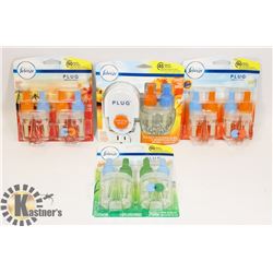 BAG WITH ASSORTED FEBREZE PLUG IN