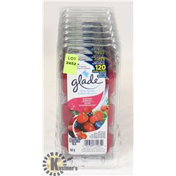 TRAY OF GLADE WAX MELTS