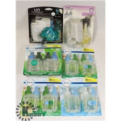 BAG WITH FEBREZE PLUGS AND REFILLS