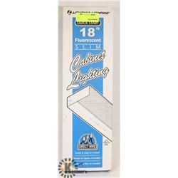 18" FLUORESCENT SLIM CABINET LIGHTING