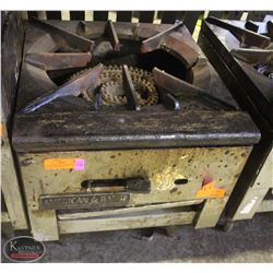 BAILIFF SEIZURE: AMERICAN RANGE NAT GAS POT STOVE