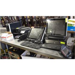 BAILIFF SEIZURE POSIFLEX POS SYSTEM W/ 2 MONITORS,